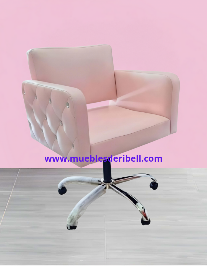 Sillón de corte capitonado