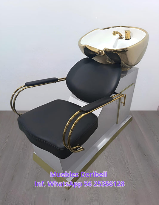 Lavabo Vanny Dorado Tarja de cerámica